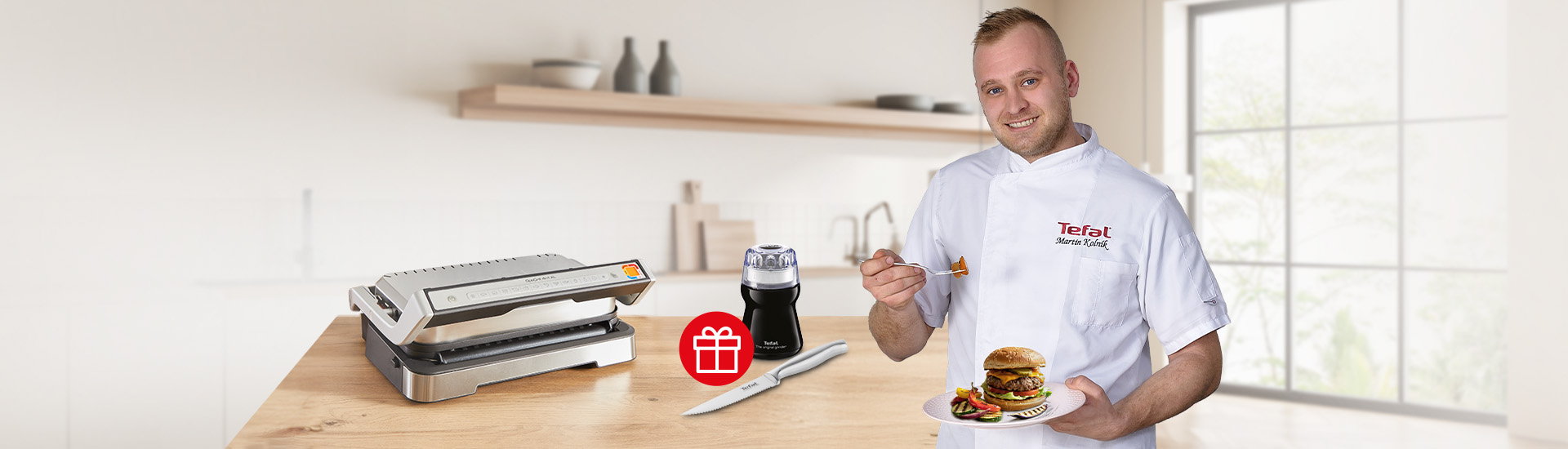 Darček k nákupu Tefal Optigril 2025