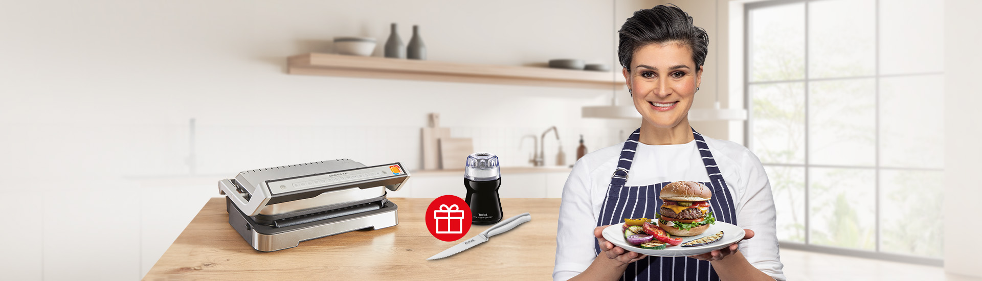 Tefal Optigill vásárlása esetén ráadás termék!