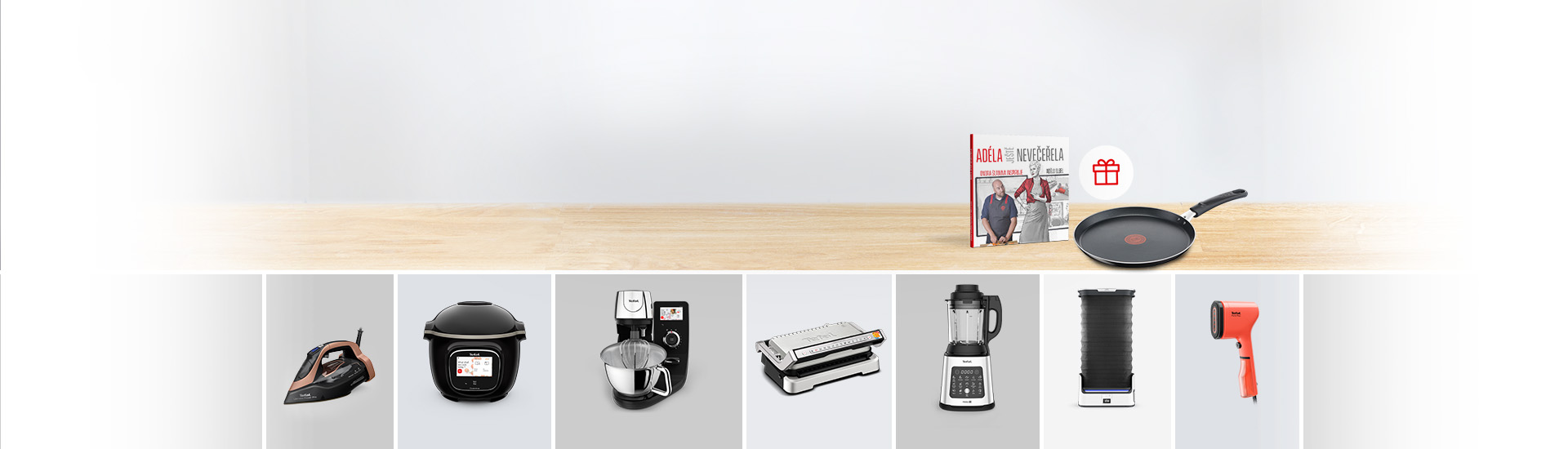 Dárek za recenzi na vybrané výrobky Tefal