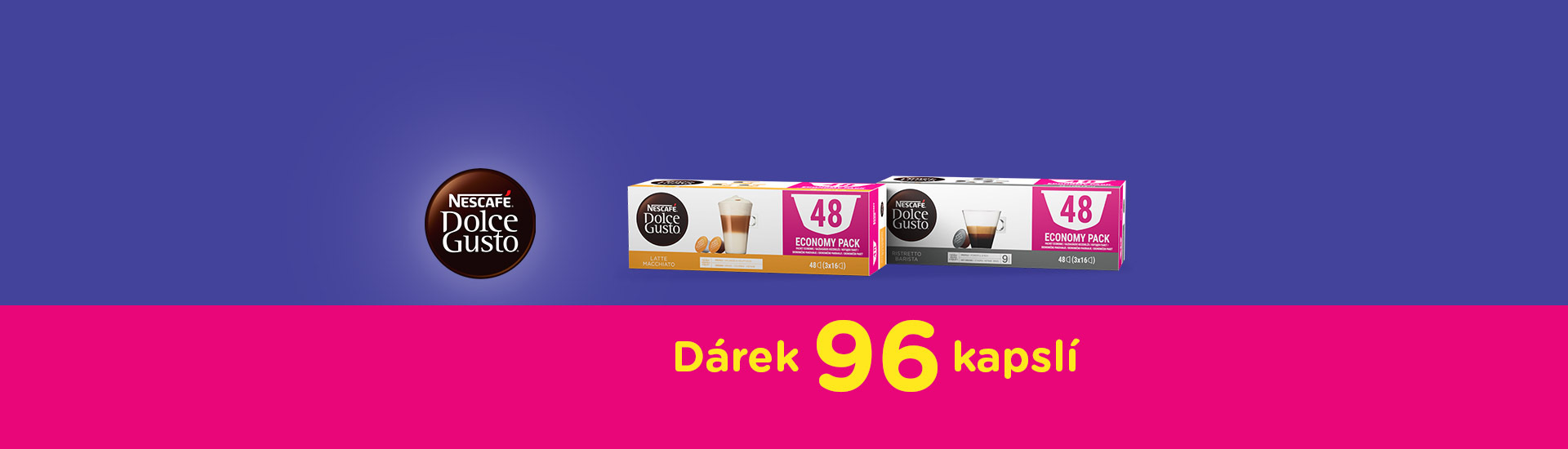 Nescafé Dolce Gusto – DÁREK K NÁKUPU